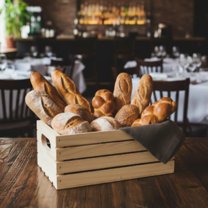 Korpa za hleb u obliku gajbe
