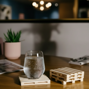 Podmetač za čašu/šolju u obliku palete