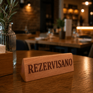 znak za rezervaciju stola