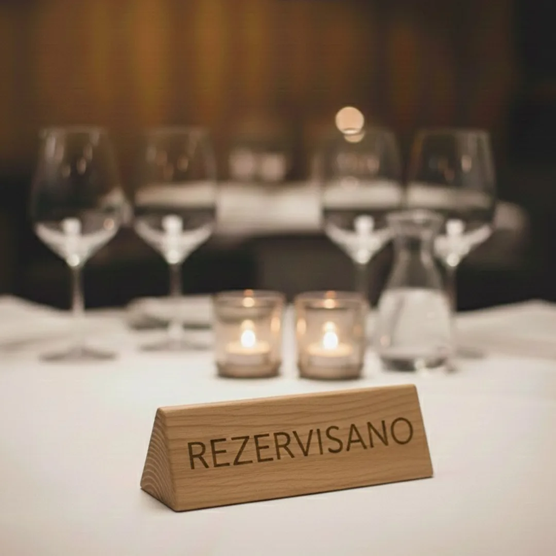 Organizacija stolova za restorane