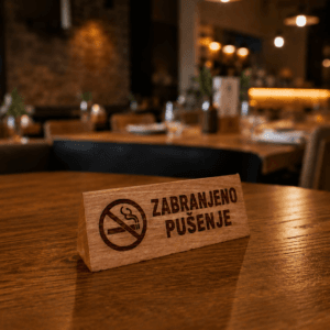 Znak zabranjeno pusenje